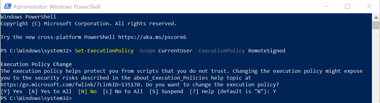 powershell
