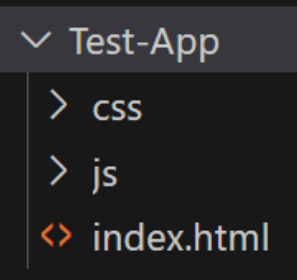 test-app-folder
